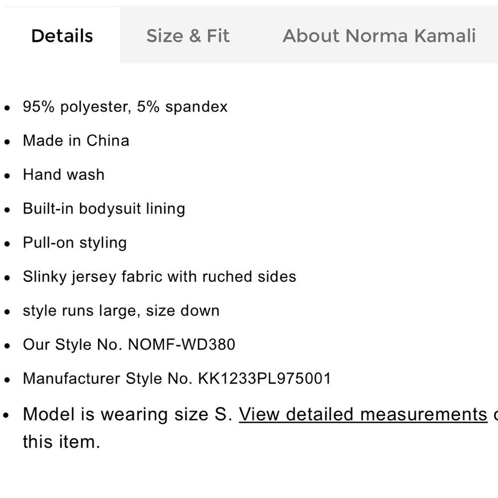 NORMA KAMALI PICKLEBALL STRAPLESS BLACK RUTCHED MINI DRESS - Picture 5 of 5